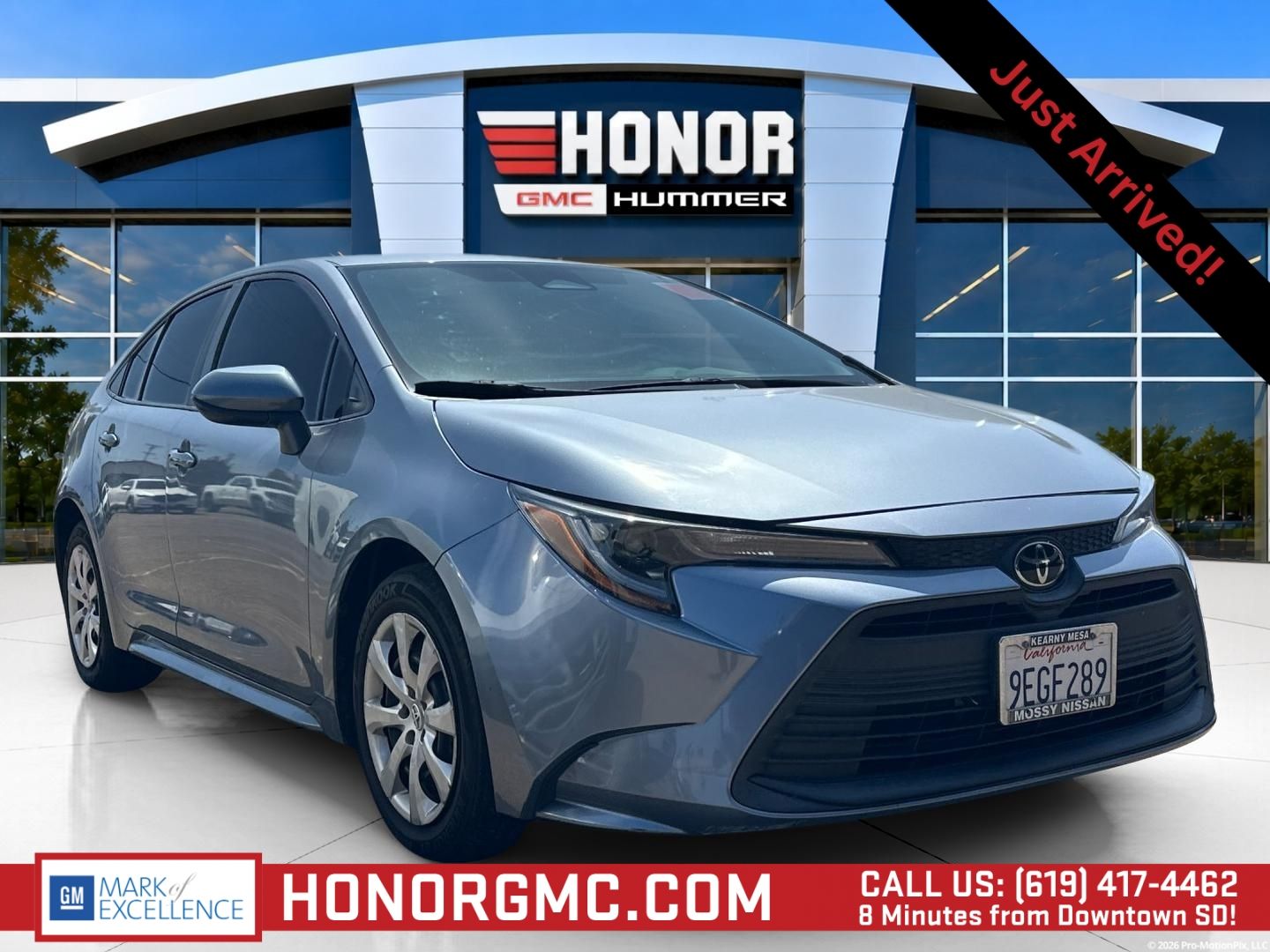 Celestite 2023 Toyota Corolla Sedan Front-Wheel Drive Continuously Variable Transmission
