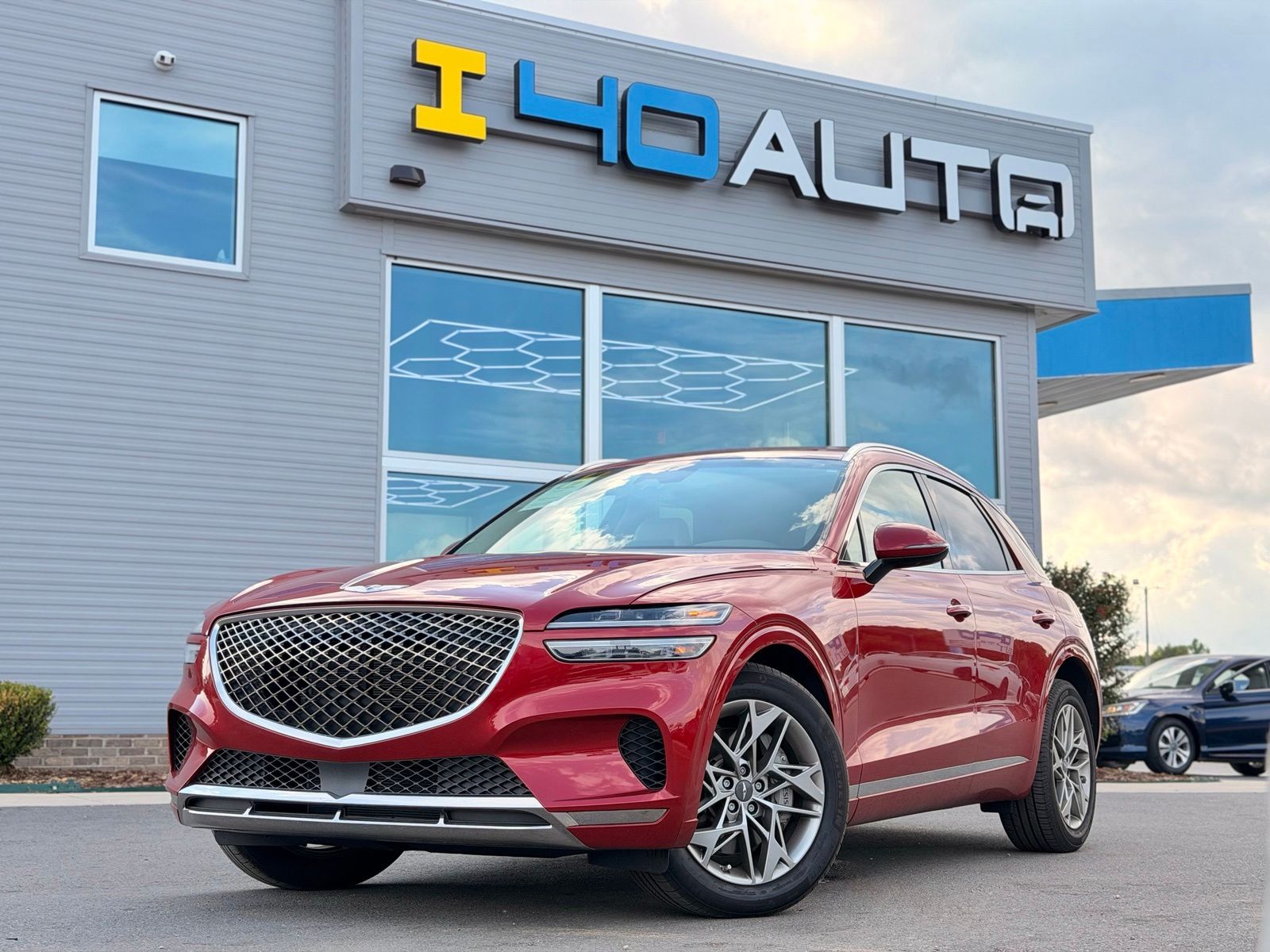 Mauna Red 2025 Genesis GV70 SUV / Crossover All-Wheel Drive 8-Speed Automatic