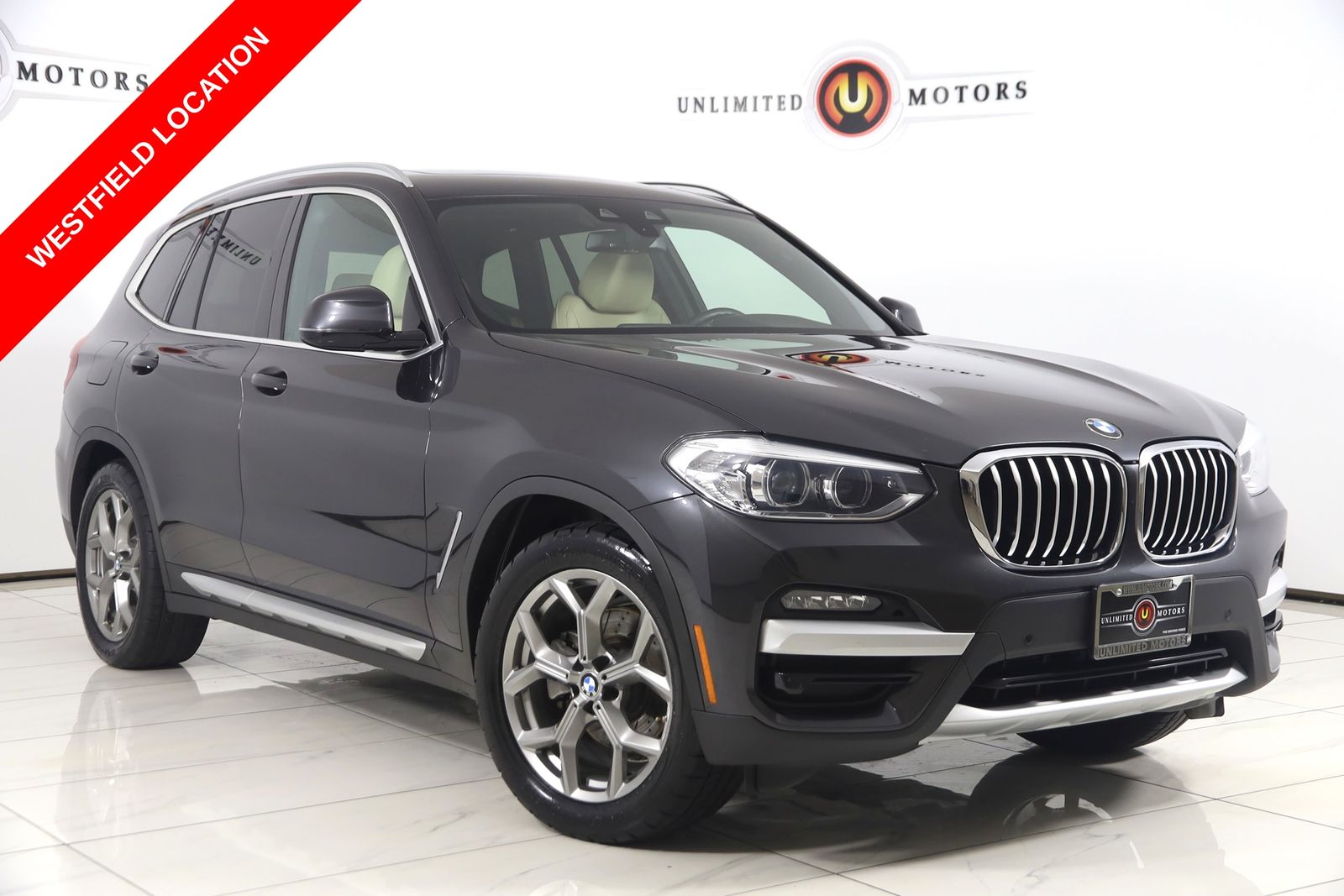 Gray (Dark Graphite Metallic) 2021 BMW X3 SUV / Crossover All-Wheel Drive 8-Speed Automatic