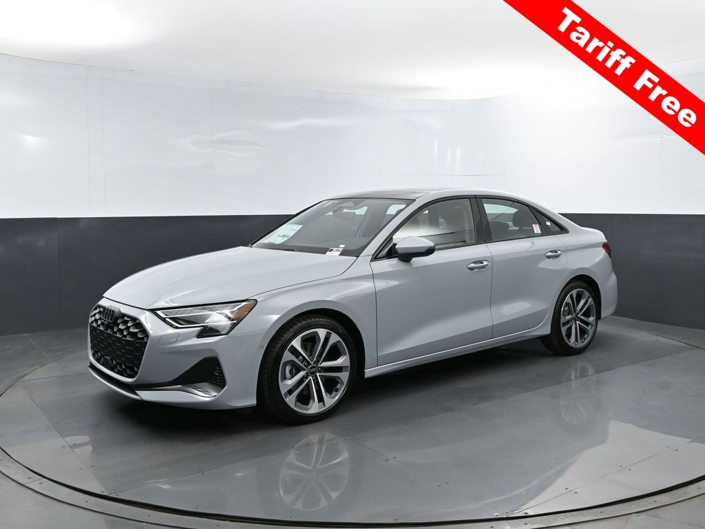 Gray 2026 Audi A3 Hatchback 7-Speed Automatic