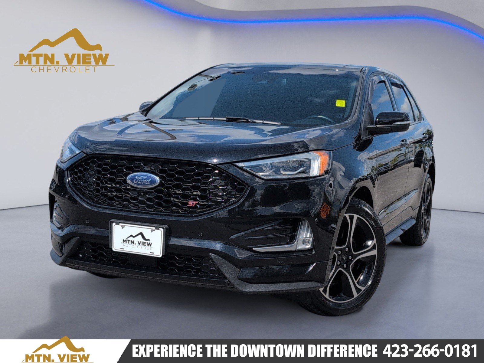 Black 2020 Ford Edge SUV / Crossover All-Wheel Drive 8-Speed Automatic