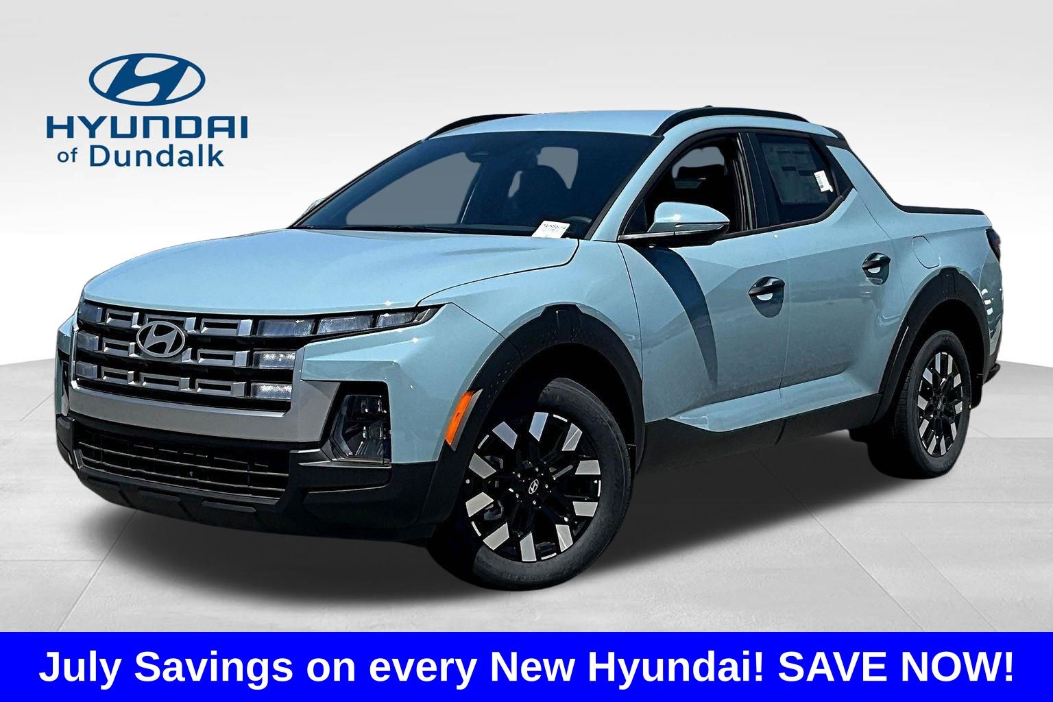 Blue / Stone 2026 Hyundai Santa Cruz Pickup Truck All-Wheel Drive 8-Speed Automatic