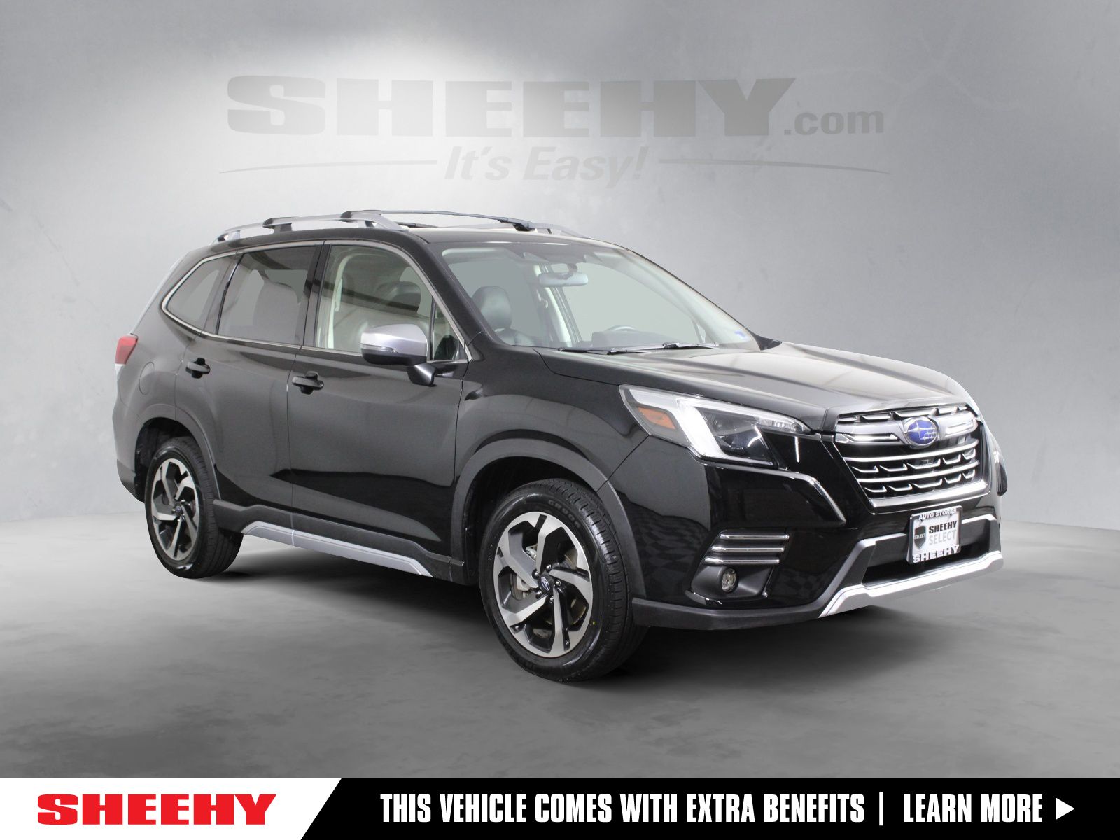 Crystal Black Silica 2023 Subaru Forester SUV / Crossover All-Wheel Drive Continuously Variable Transmission