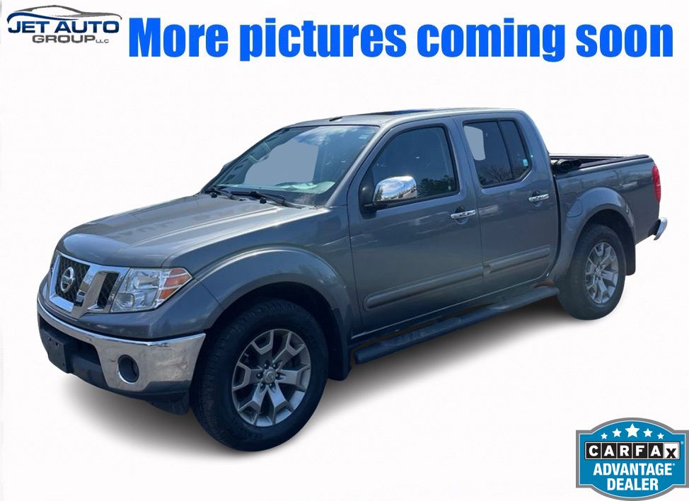 Gray (Gun Metallic) 2019 Nissan Frontier SL Crew Cab 4WD Pickup Truck Four-Wheel Drive 5-Speed Automatic Overdrive