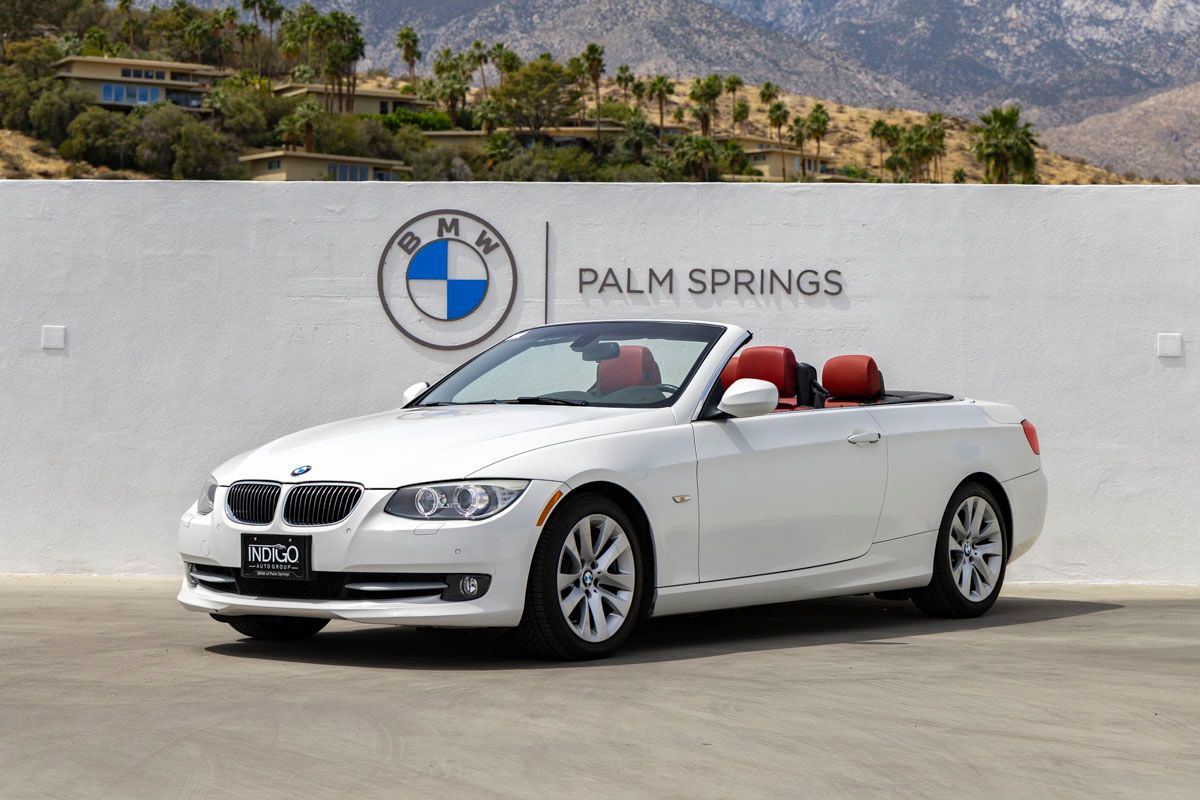 Alpine White 2012 BMW 3 Series 328i Convertible RWD Convertible Rear-Wheel Drive 6-Speed Automatic