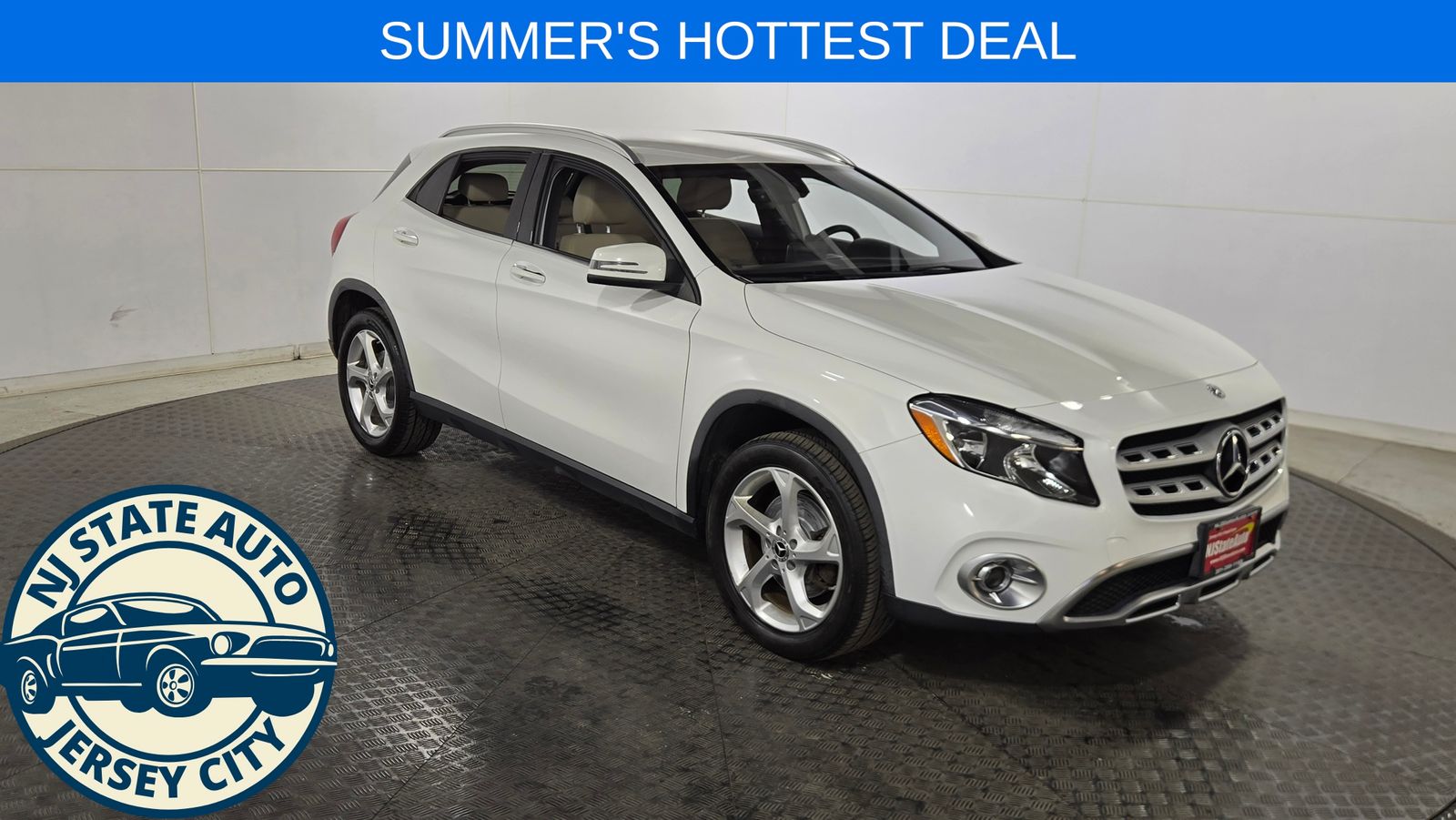 White 2018 Mercedes-Benz GLA SUV / Crossover All-Wheel Drive 7-Speed Automatic
