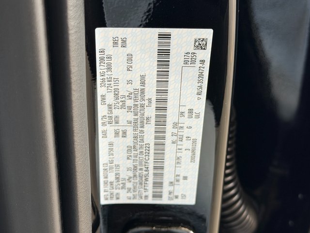New 2026 Agate Black Metallic Ford Lariat image 39