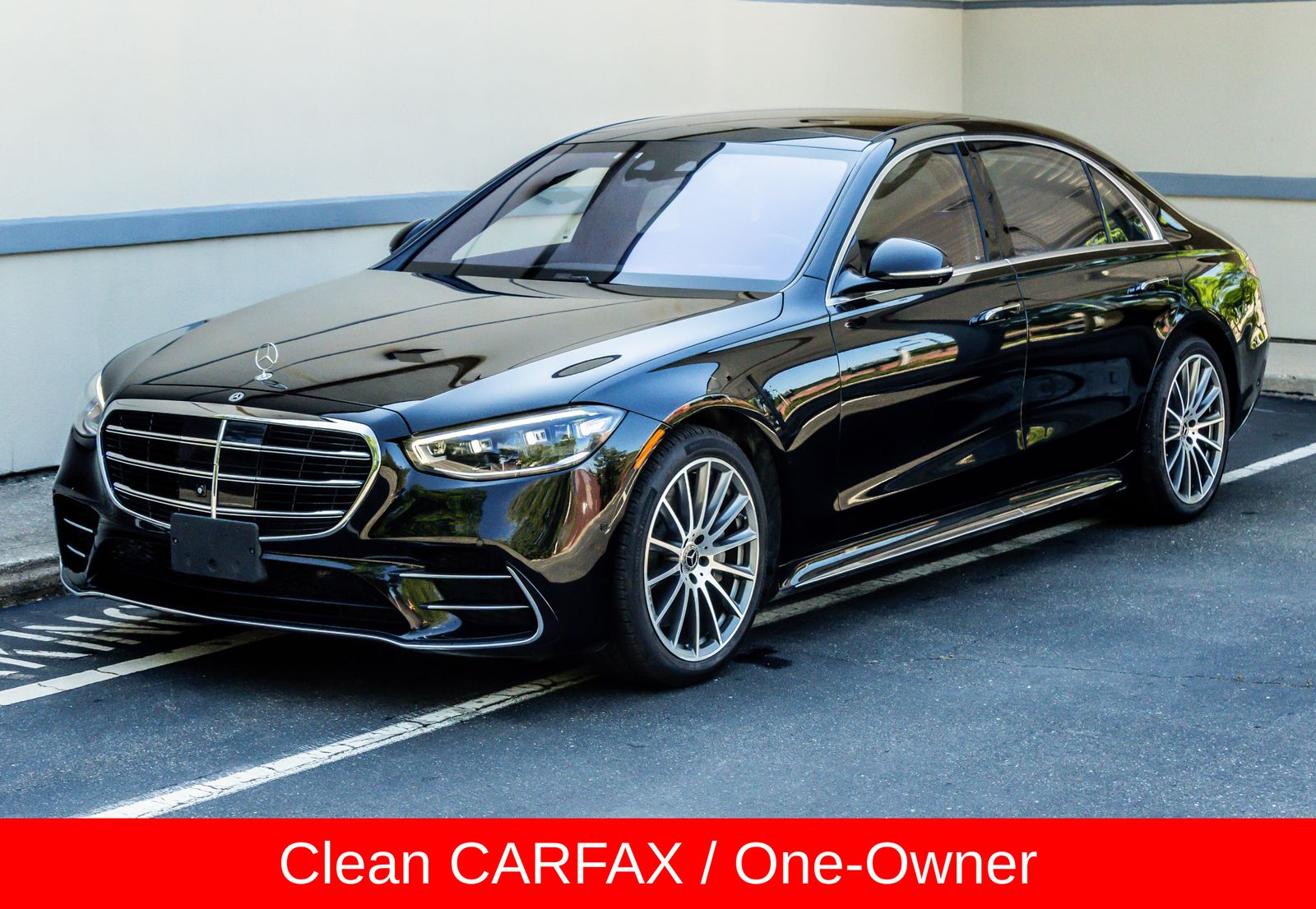 Black 2023 Mercedes-Benz S-Class Sedan All-Wheel Drive 9-Speed Automatic