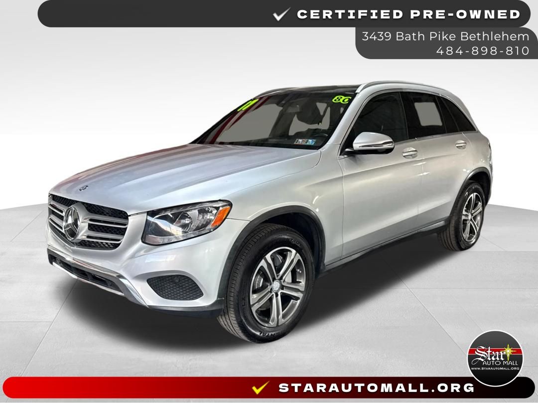 Silver 2017 Mercedes-Benz GLC SUV / Crossover All-Wheel Drive 9-Speed Automatic