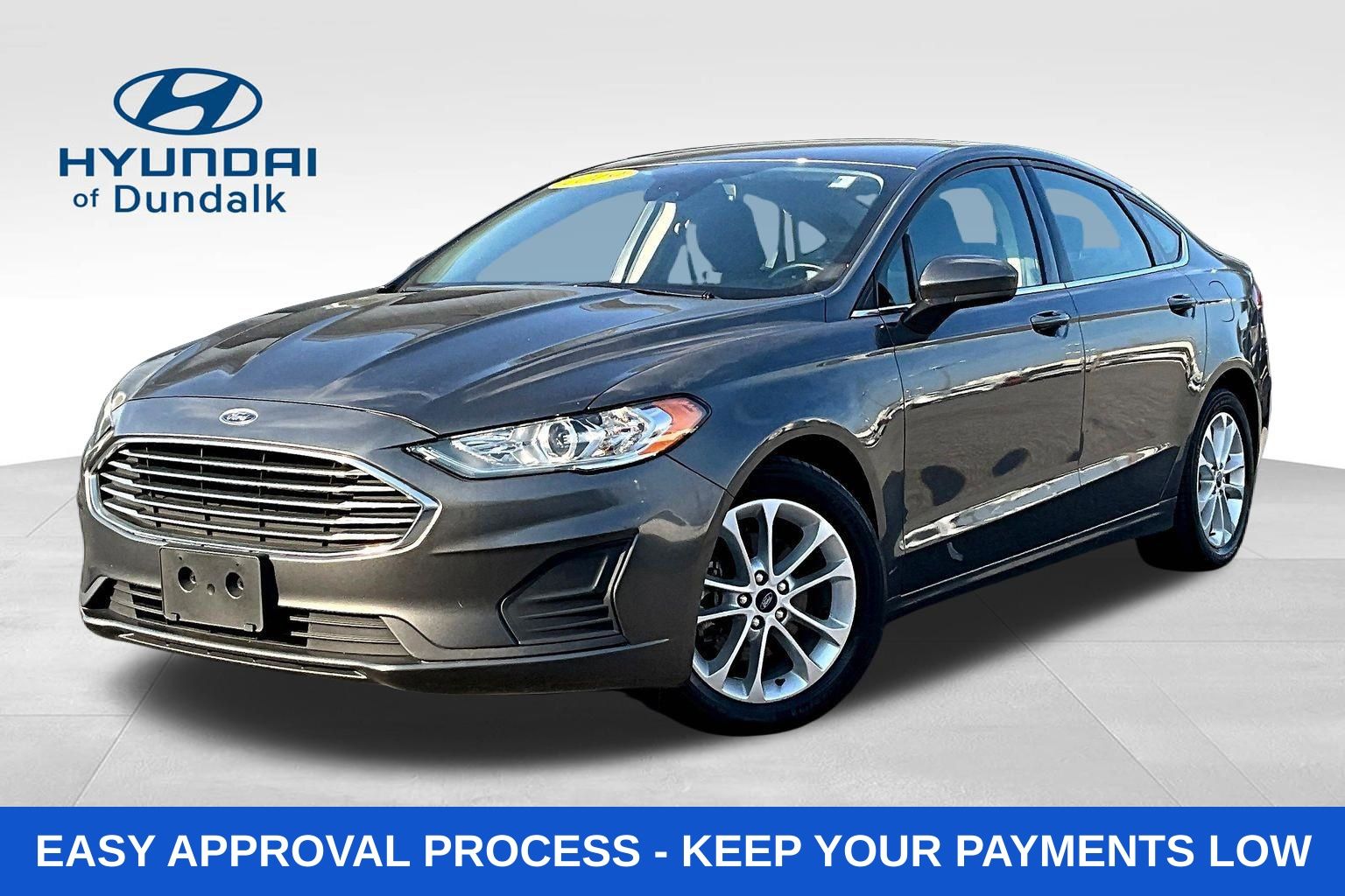 Gray (Magnetic) 2019 Ford Fusion SE Sedan Front-Wheel Drive 6-Speed Automatic