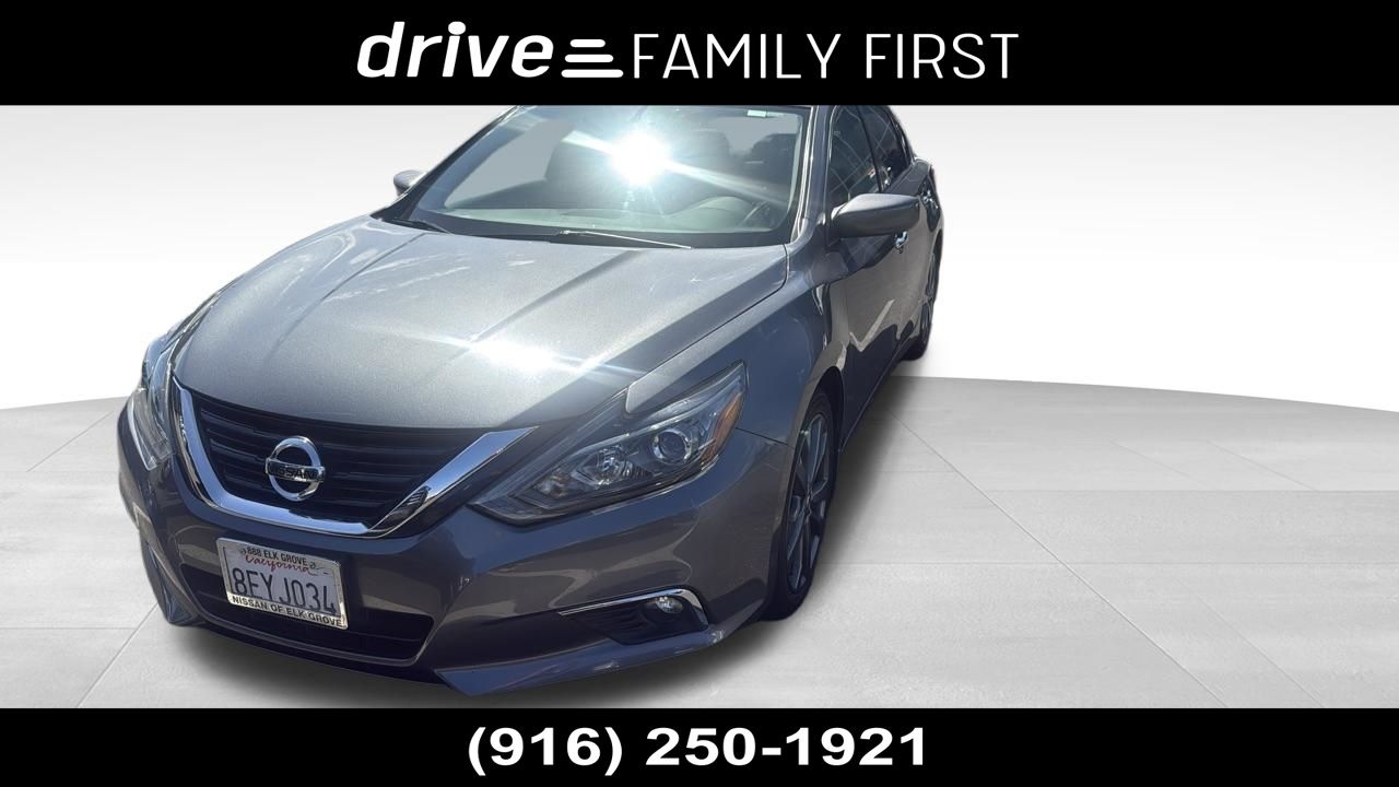 Gray (Gun Metallic) 2018 Nissan Altima Sedan Front-Wheel Drive Continuously Variable Transmission