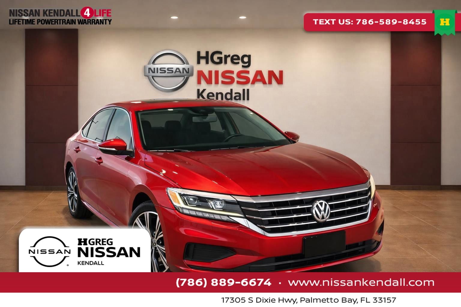 Red 2022 Volkswagen Passat 2.0T SE FWD Sedan Front-Wheel Drive 6-Speed Automatic