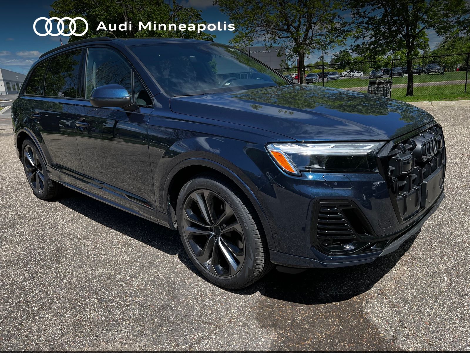 Blue Metallic 2026 Audi Q7 quattro Premium Plus 55 TFSI SUV / Crossover All-Wheel Drive 8-Speed Automatic