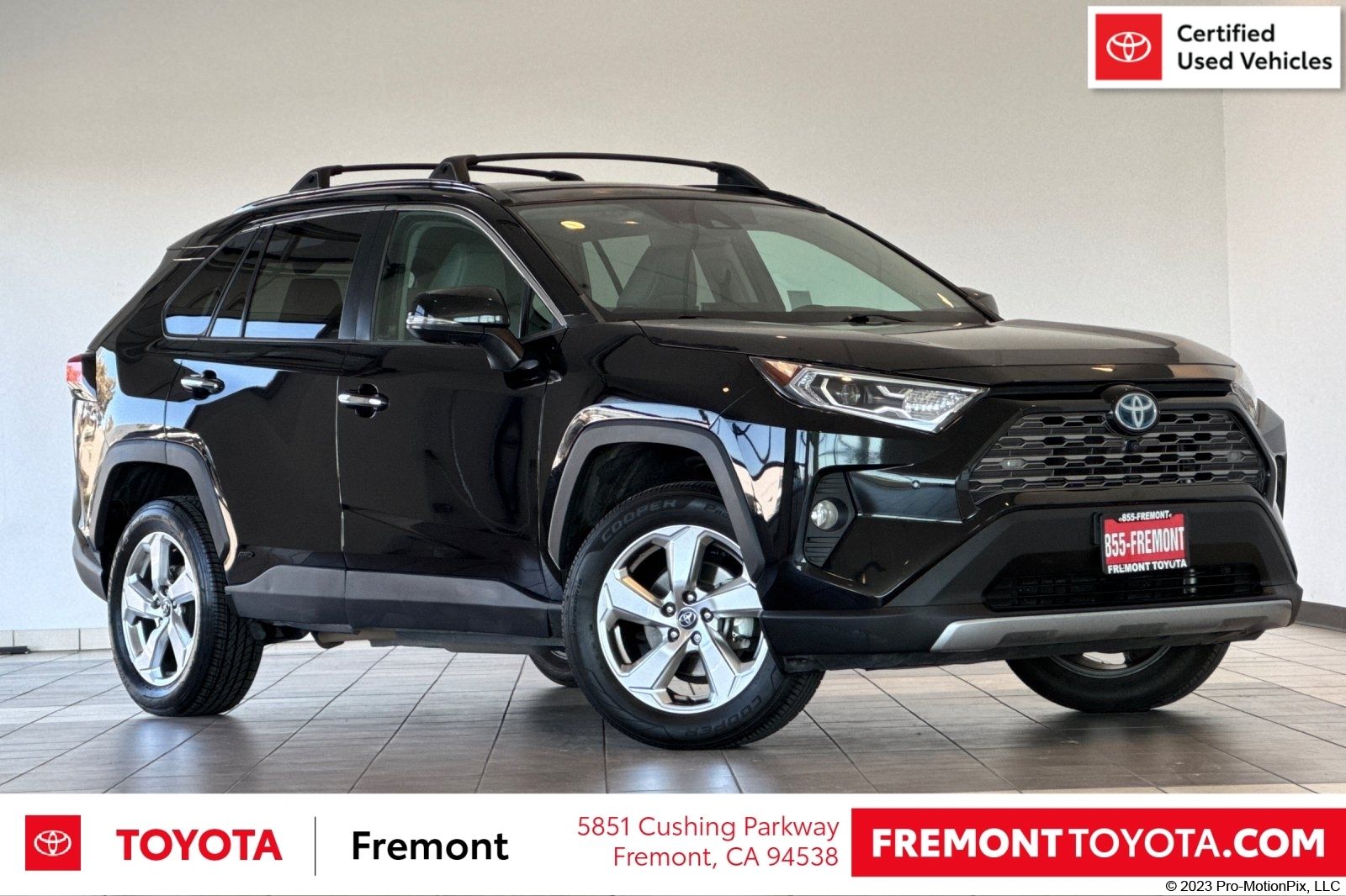 Midnight Black Metallic 2021 Toyota RAV4 Hybrid Limited AWD SUV / Crossover All-Wheel Drive Continuously Variable Transmission