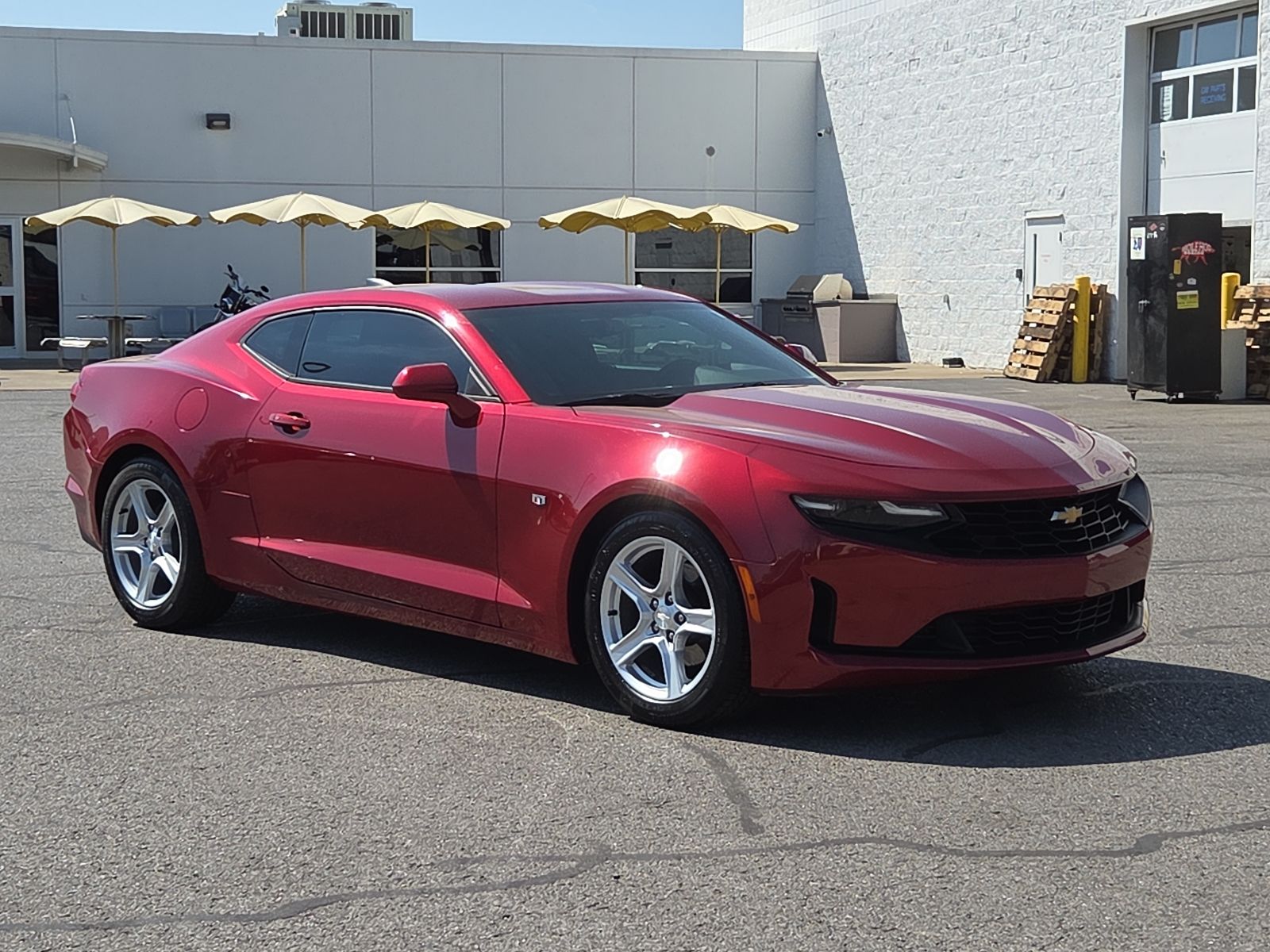 Garnet Red Tintcoat 2020 Chevrolet Camaro 1LT Coupe RWD Coupe Rear-Wheel Drive Automatic