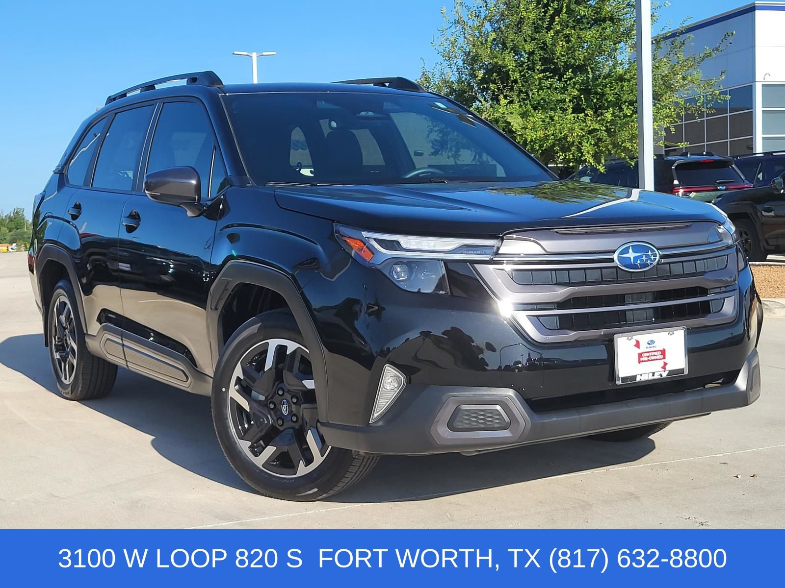 Crystal Black Silica 2026 Subaru Forester SUV / Crossover All-Wheel Drive Continuously Variable Transmission