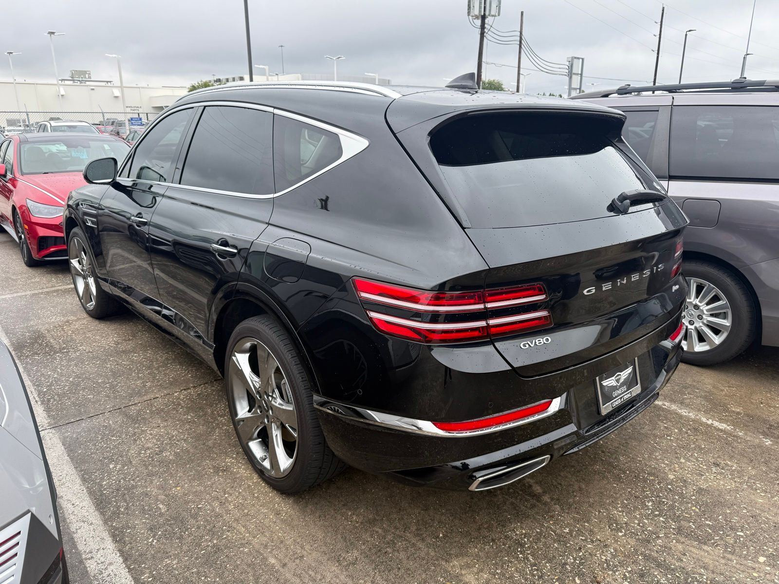 2023 Genesis GV80 2.5T Prestige Black at Genesis of Spring