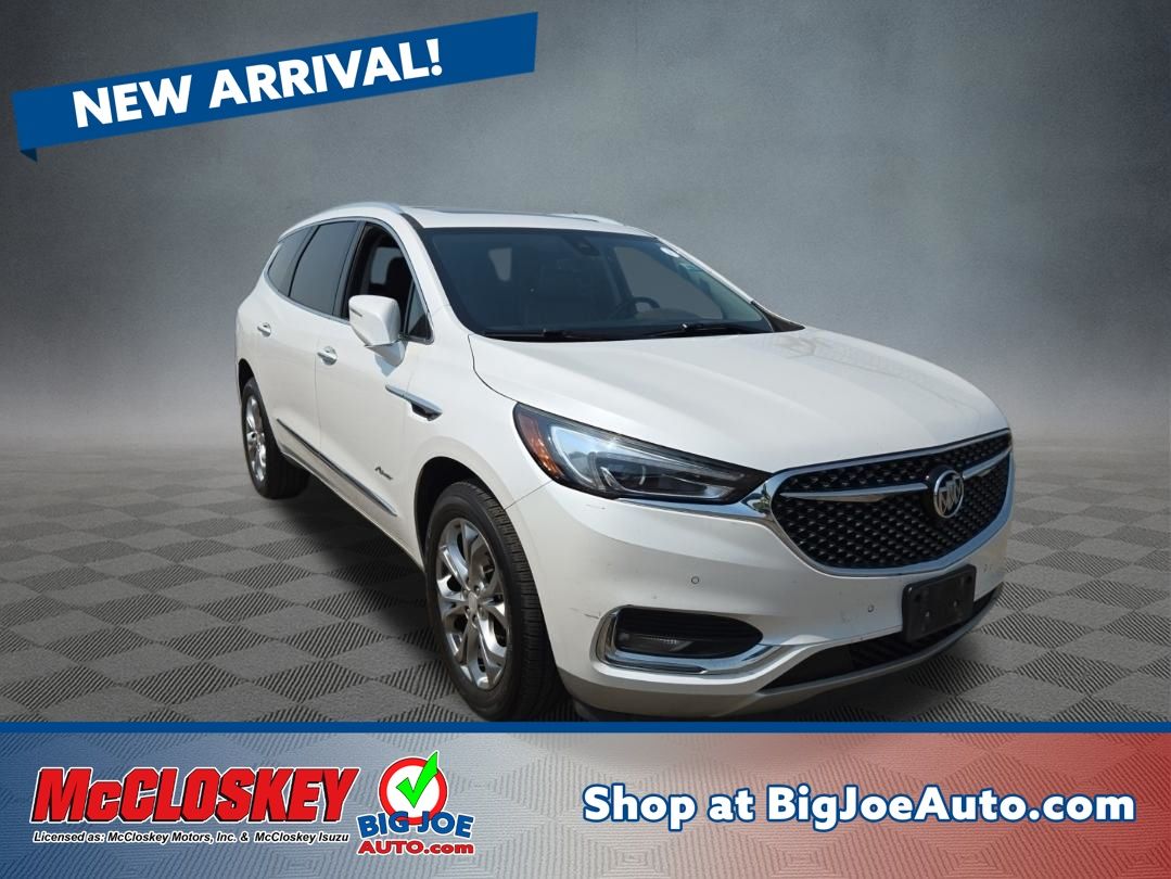 White Frost Tricoat 2018 Buick Enclave SUV / Crossover Four-Wheel Drive 9-Speed Automatic