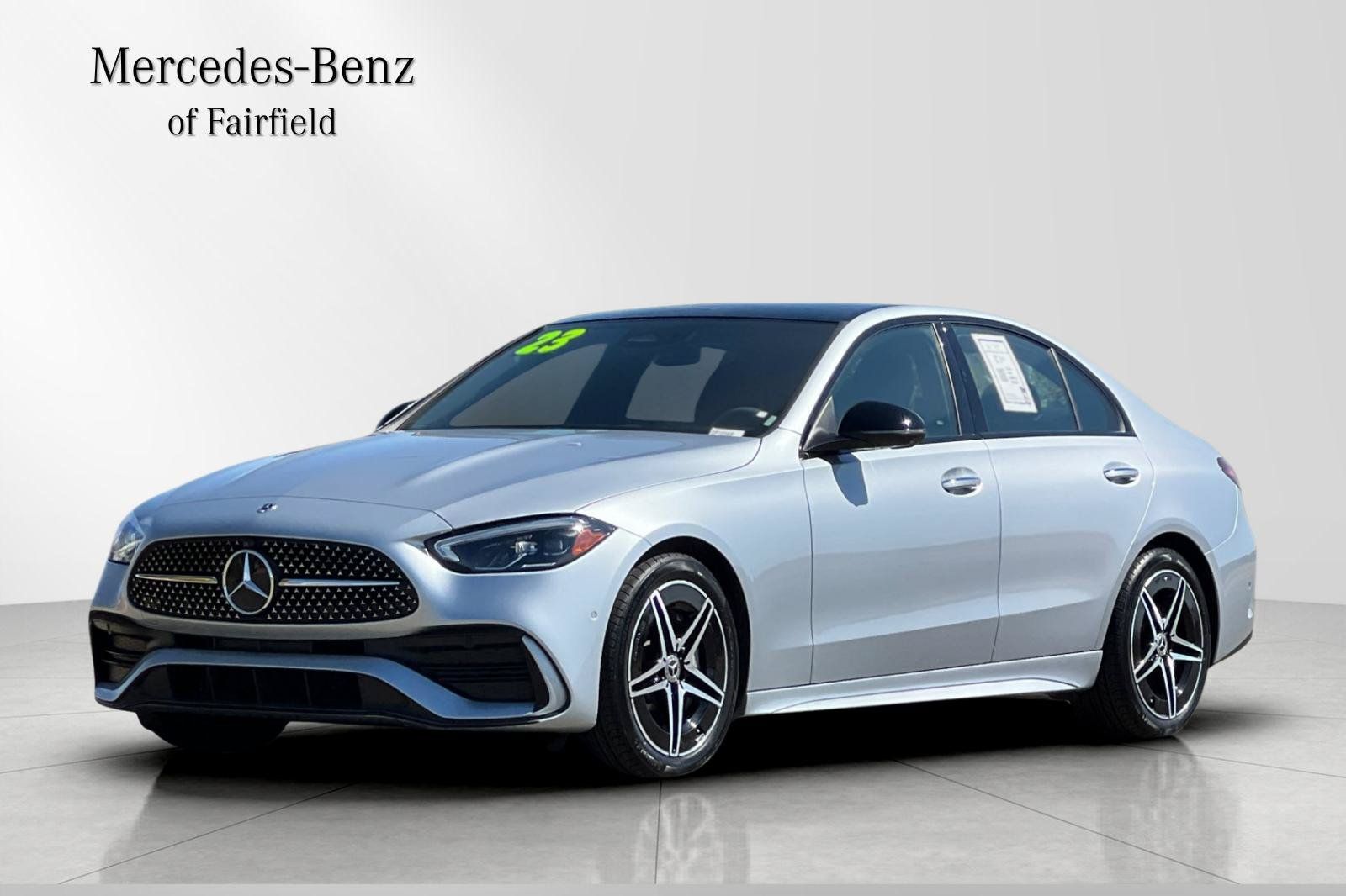 Cirrus Silver Metallic 2023 Mercedes-Benz C-Class Sedan Rear-Wheel Drive 9-Speed Automatic