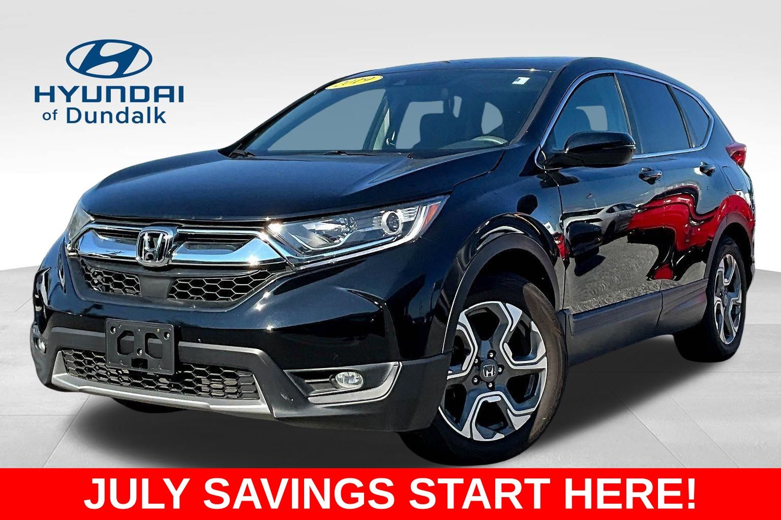 Black 2019 Honda CR-V SUV / Crossover Front-Wheel Drive Continuously Variable Transmission