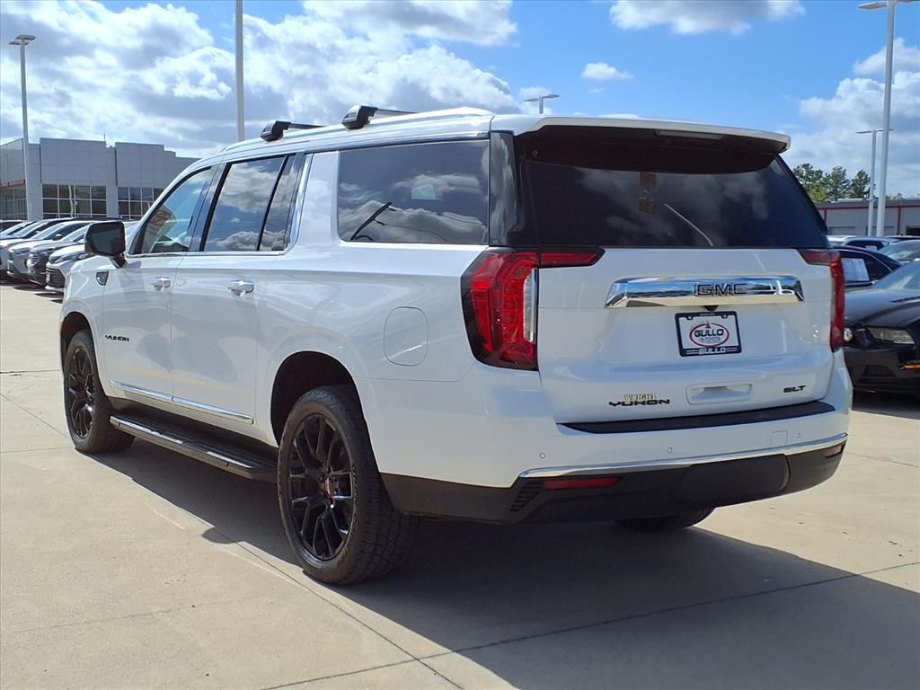 2023 GMC Yukon XL SLT White at Classic Chevrolet Galveston