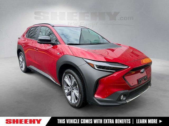 Elemental Red Pearl 2023 Subaru Solterra Limited AWD SUV / Crossover All-Wheel Drive 1-Speed Automatic