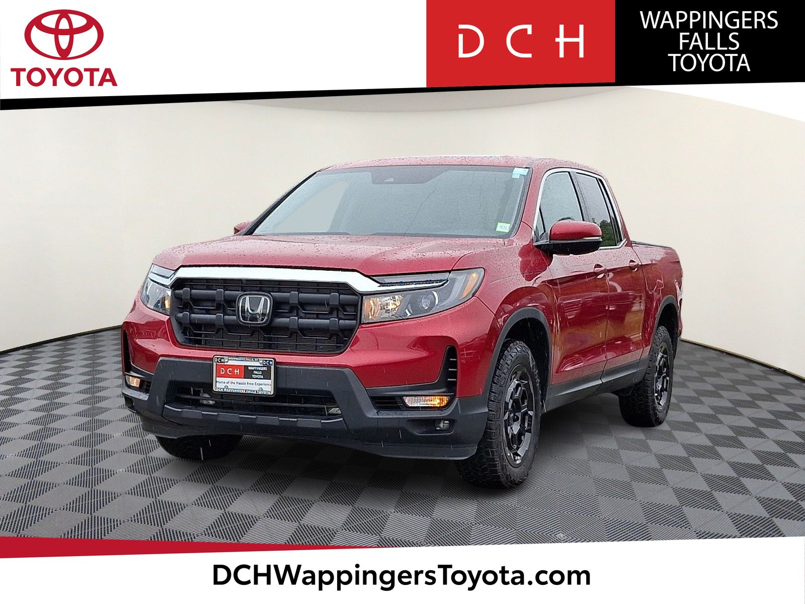 Radiant Red Metallic II 2025 Honda Ridgeline Pickup Truck All-Wheel Drive 9-Speed Automatic