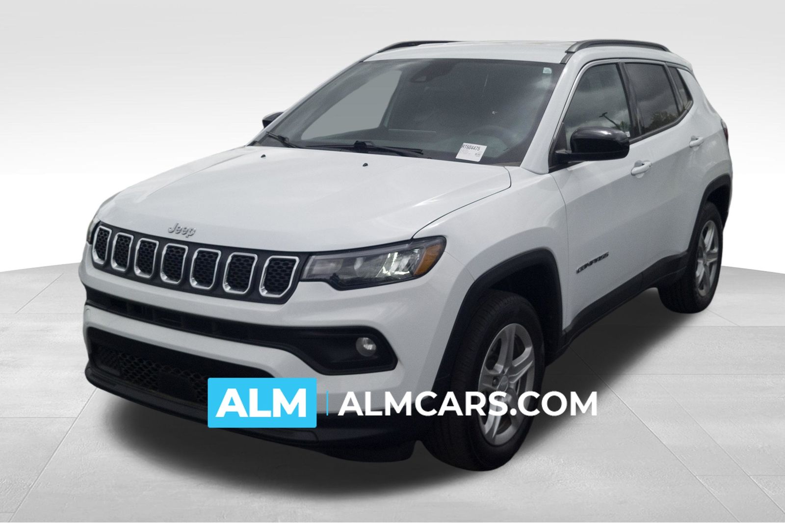 Bright White Clearcoat 2024 Jeep Compass Latitude 4WD SUV / Crossover Four-Wheel Drive 8-Speed Automatic