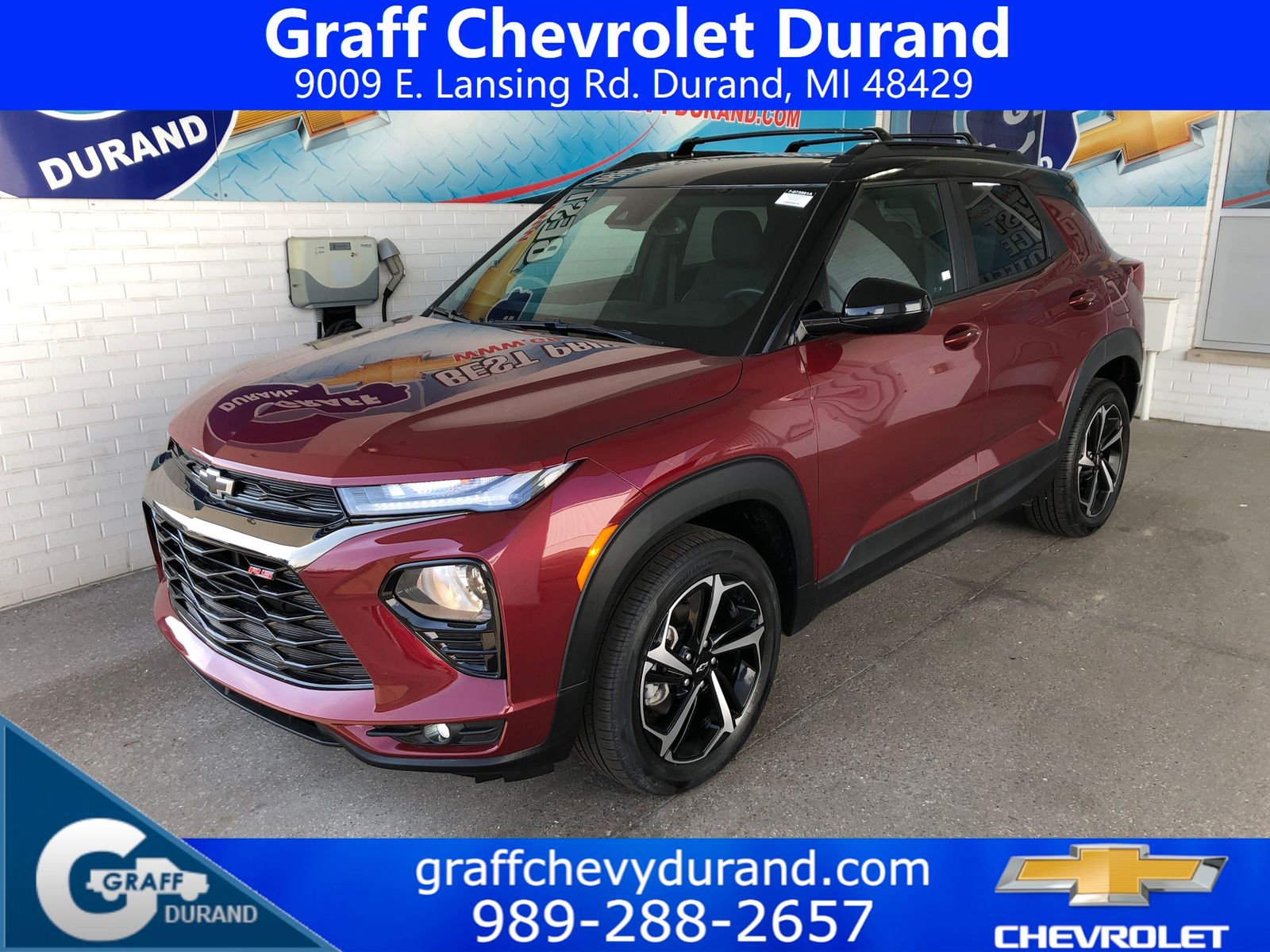 Red (Crimson Metallic) 2023 Chevrolet Trailblazer RS AWD SUV / Crossover Four-Wheel Drive 9-Speed Automatic