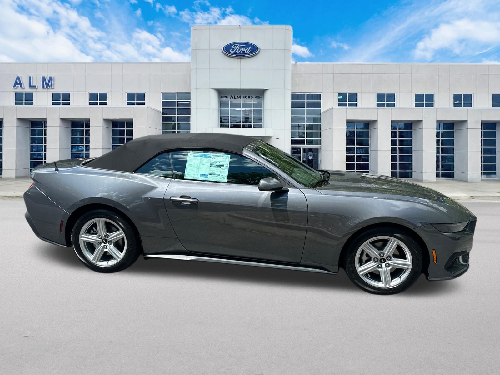 New 2026 Carbonized Gray Metallic Ford EcoBoost® Convertible image 5