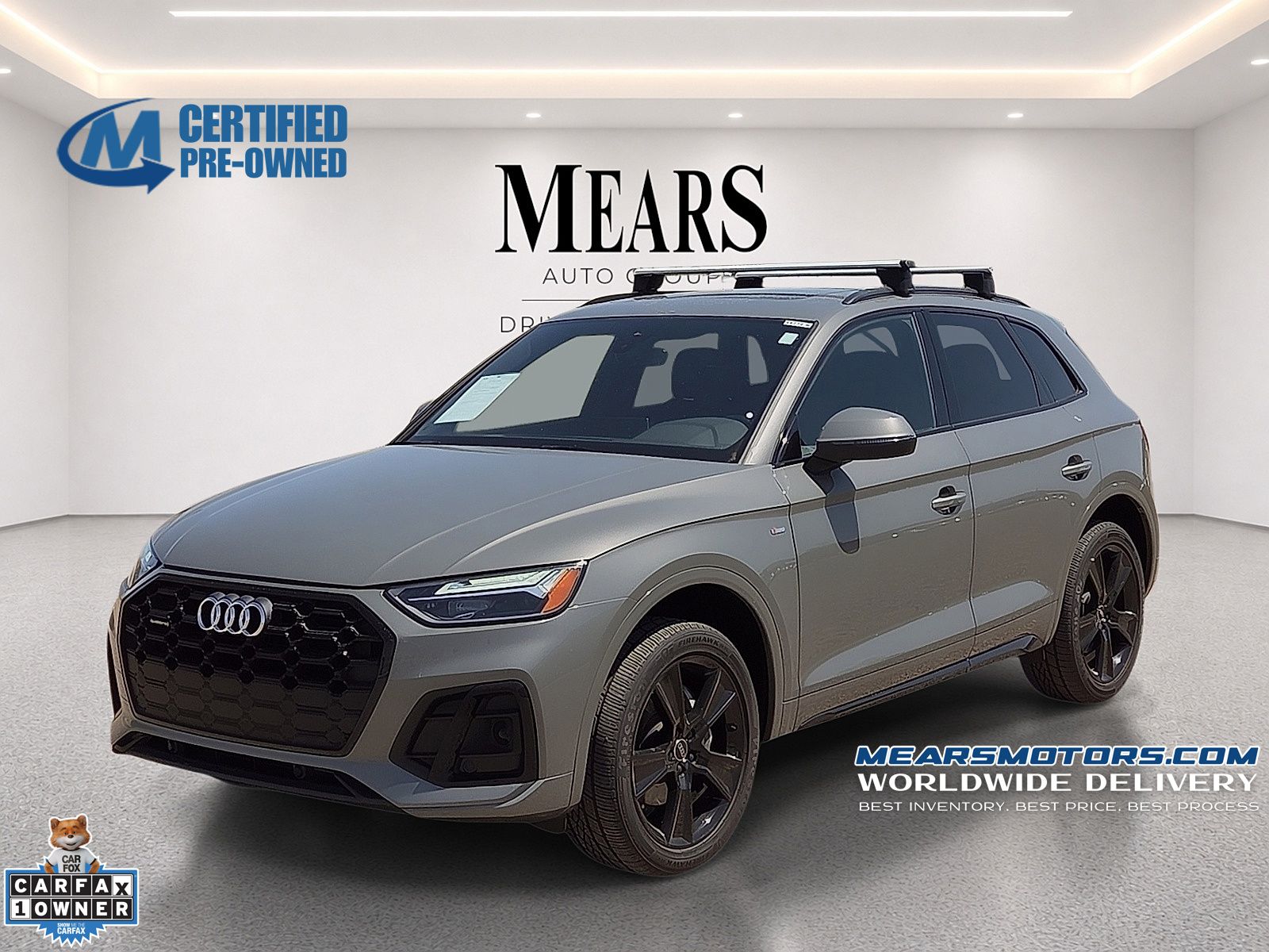 Chronos Gray Metallic 2025 Audi Q5 SUV / Crossover All-Wheel Drive 7-Speed Automatic