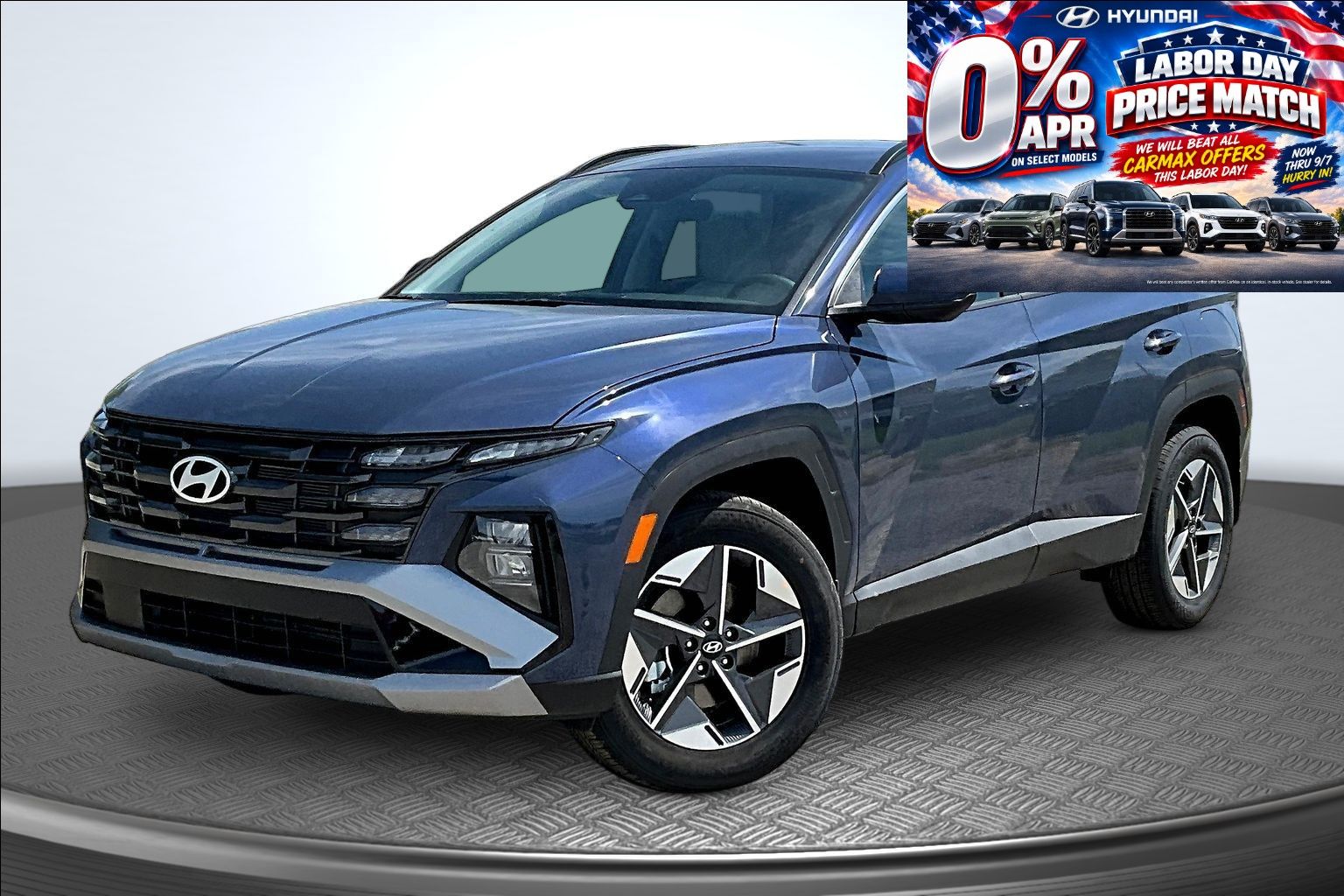 Atlantis Blue 2026 Hyundai Tucson SUV / Crossover All-Wheel Drive 8-Speed Automatic