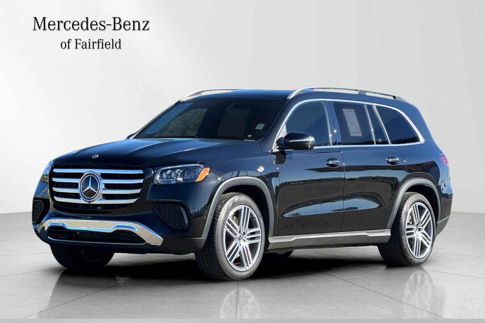 Obsidian Black Metallic 2025 Mercedes-Benz GLS 450 4MATIC SUV / Crossover All-Wheel Drive 9-Speed Automatic