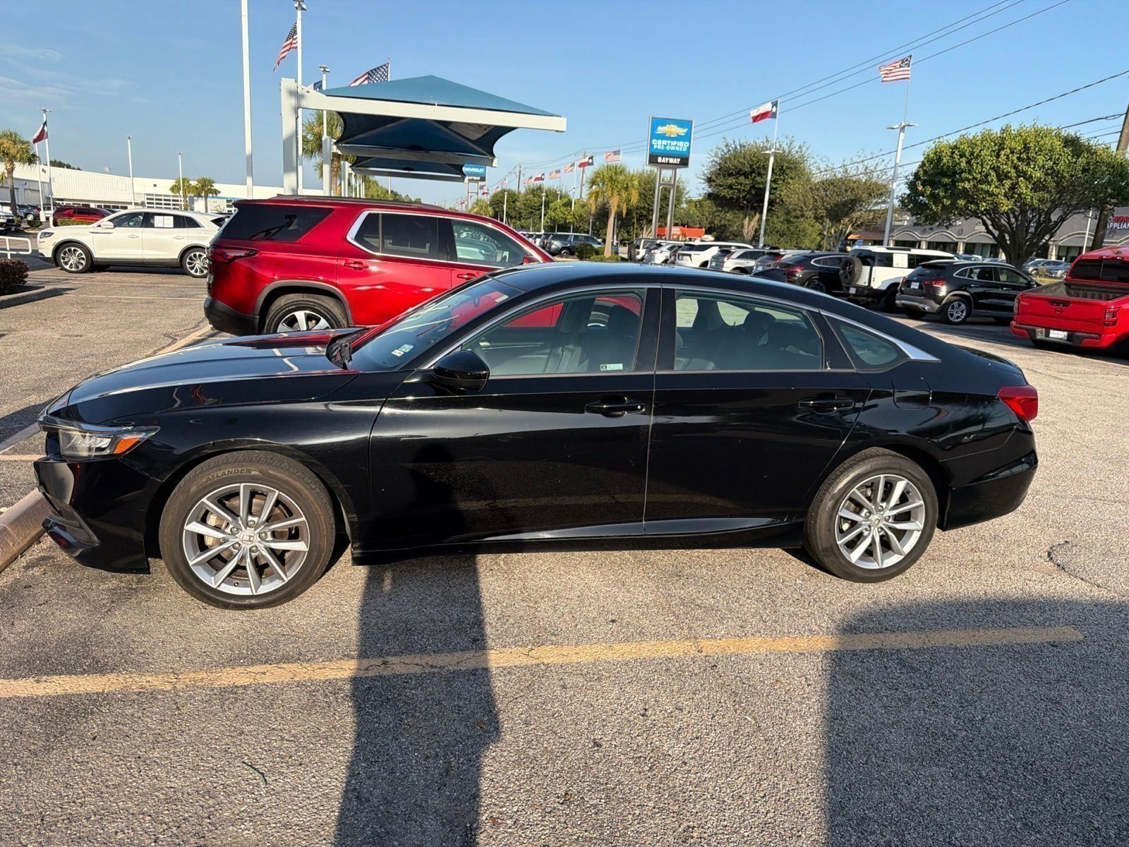 Crystal Black Pearl 2021 Honda Accord Sedan Front-Wheel Drive Continuously Variable Transmission
