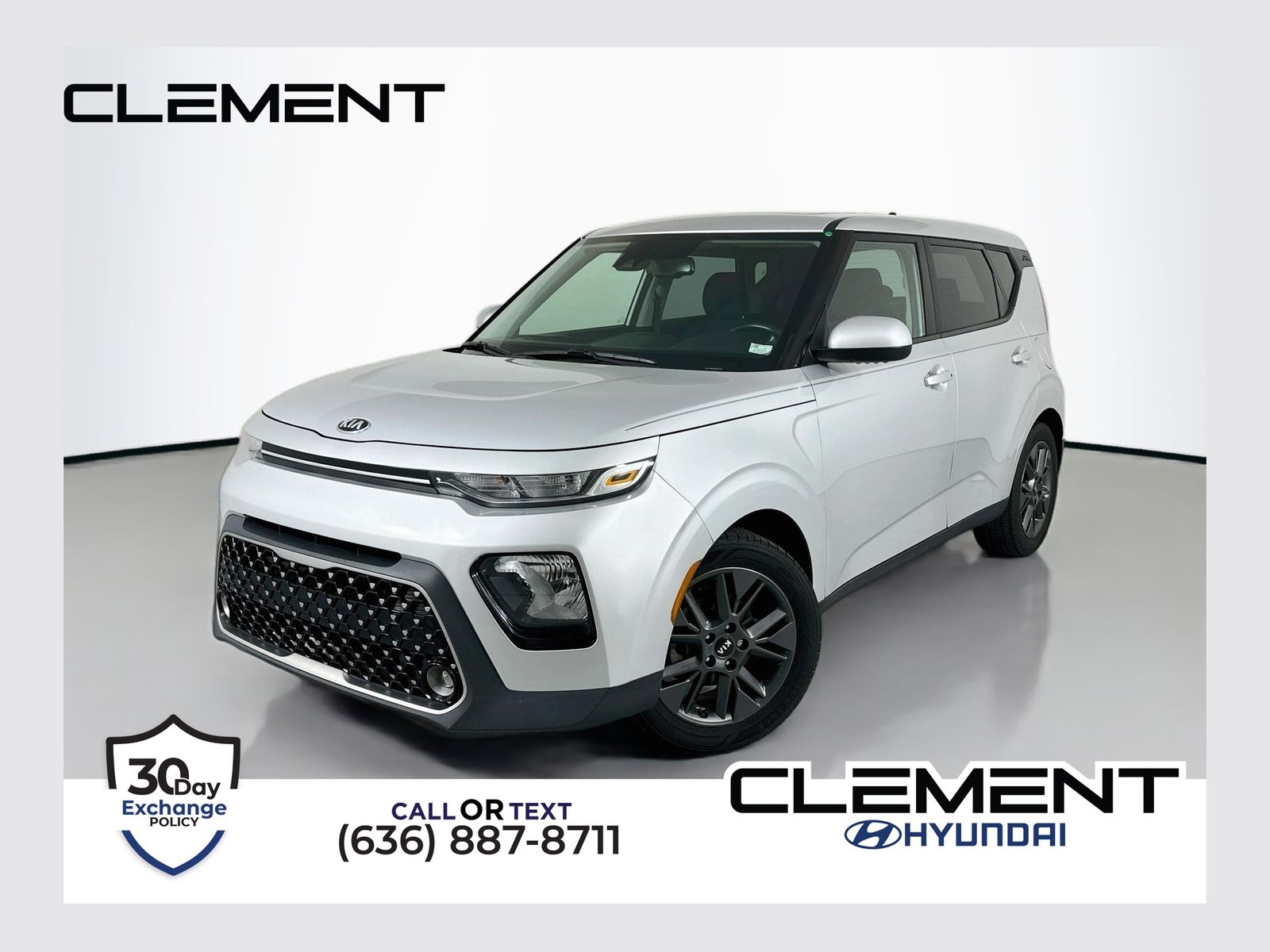 Sparkling Silver 2021 Kia Soul SUV / Crossover Front-Wheel Drive Continuously Variable Transmission