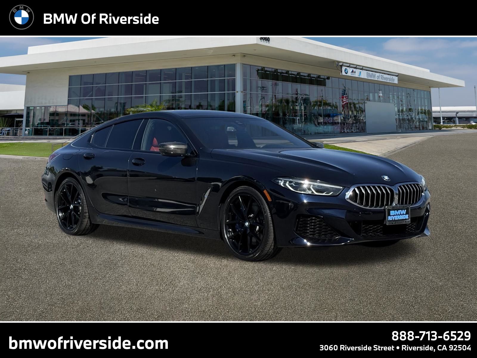 Carbon Black Metallic 2020 BMW 8 Series Coupe Rear-Wheel Drive 8-Speed Automatic