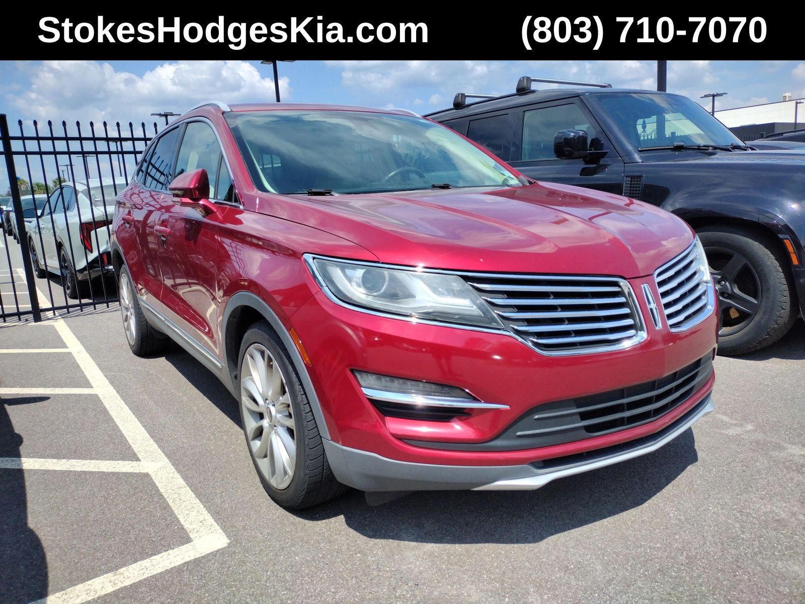 Ruby Red Metallic 2017 Lincoln MKC SUV / Crossover Front-Wheel Drive 6-Speed Automatic