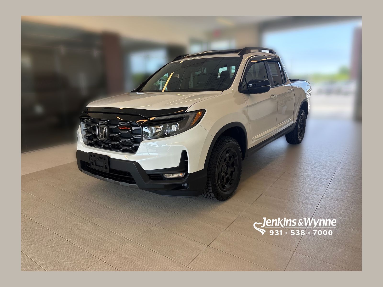 Platinum White Pearl 2026 Honda Ridgeline TrailSport S AWD Pickup Truck All-Wheel Drive 9-Speed Automatic