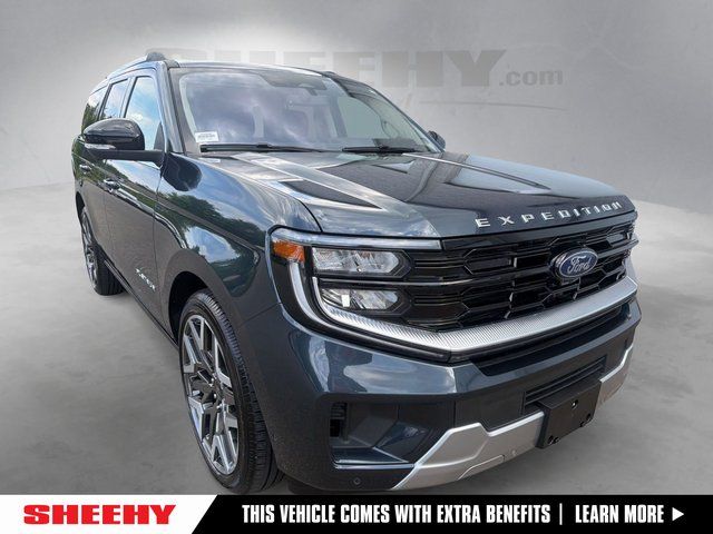Blue Metallic 2025 Ford Expedition SUV / Crossover Four-Wheel Drive Automatic