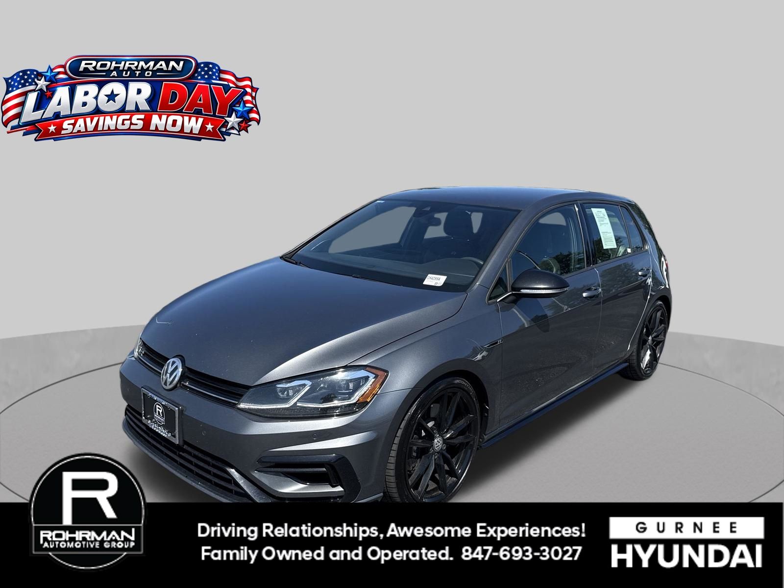  2019 Volkswagen Golf R AWD   