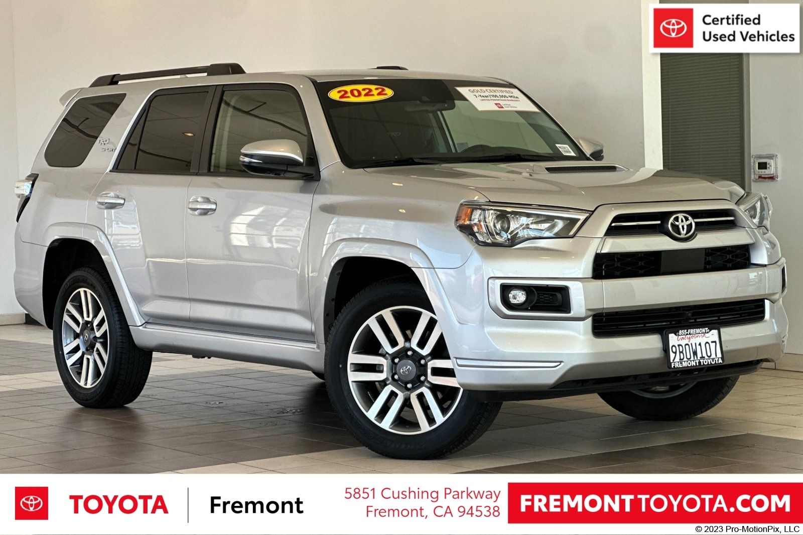 Classic Silver Metallic 2022 Toyota 4Runner SUV / Crossover 4X2 5-Speed Automatic
