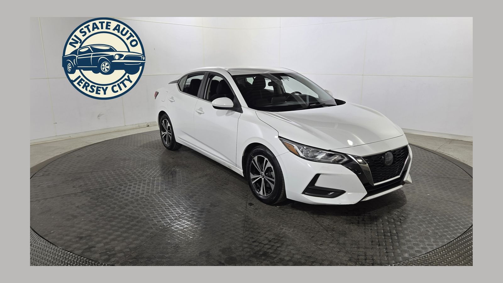White (Fresh Powder) 2022 Nissan Sentra Sedan Front-Wheel Drive Continuously Variable Transmission