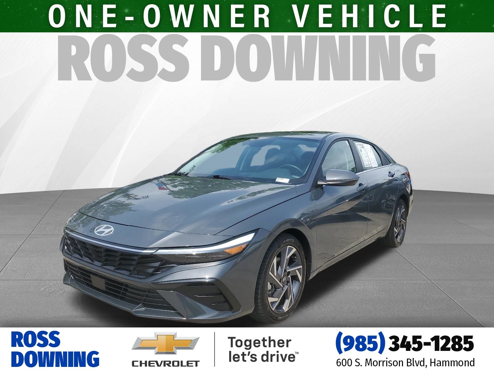 2025 Hyundai Elantra Limited Gray at Toyota of Kenner