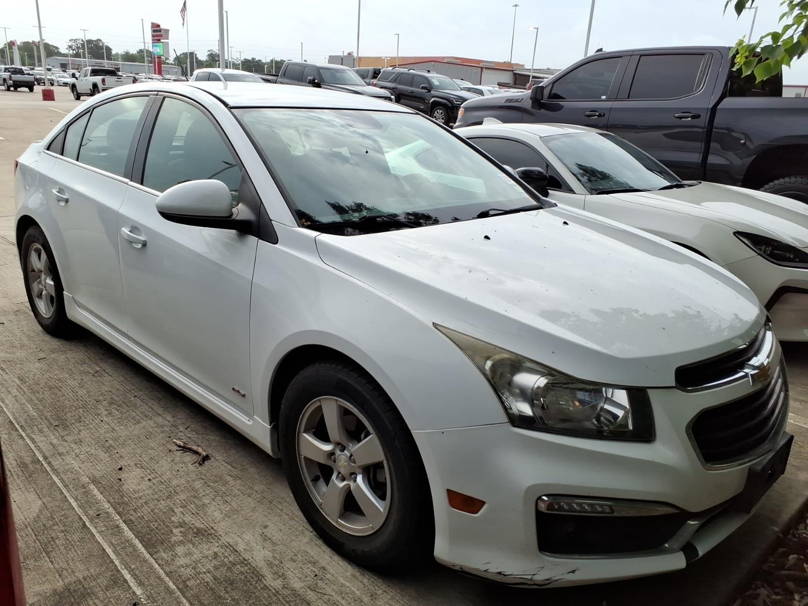 2015 Chevrolet Cruze 1LT White at DeMontrond Mazda