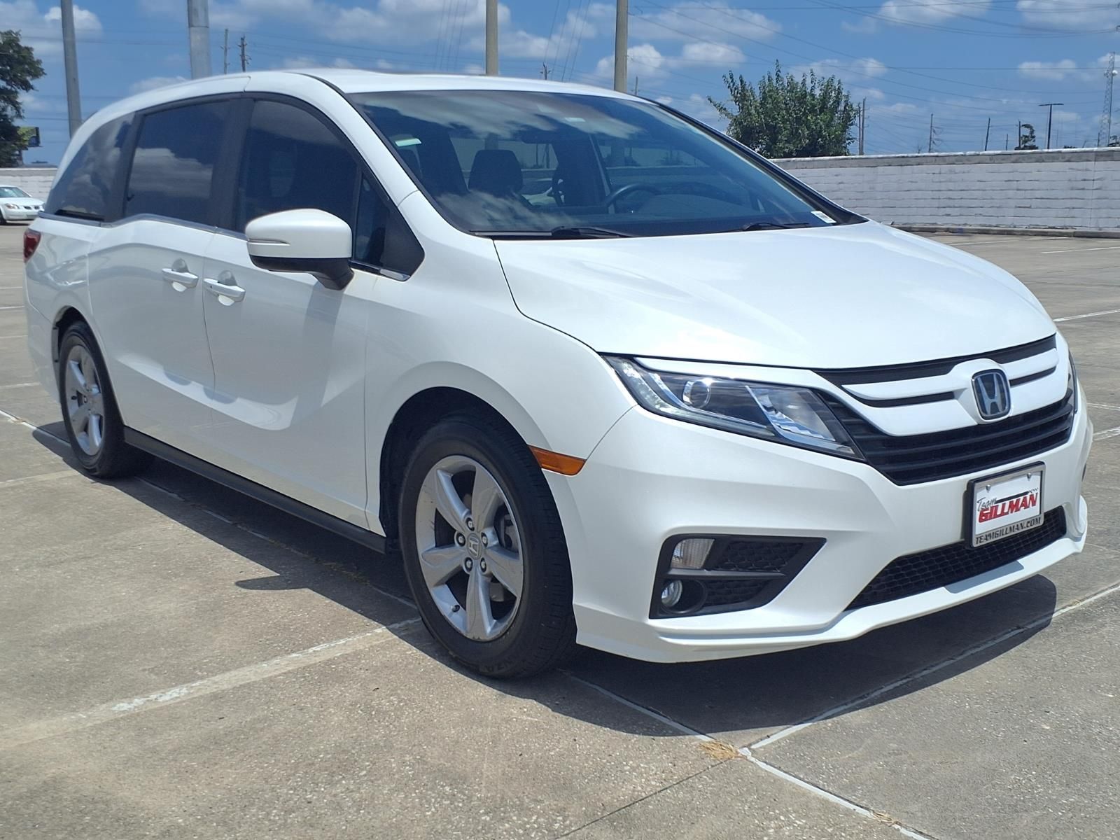 Platinum White Pearl 2020 Honda Odyssey Minivan Front-Wheel Drive Automatic