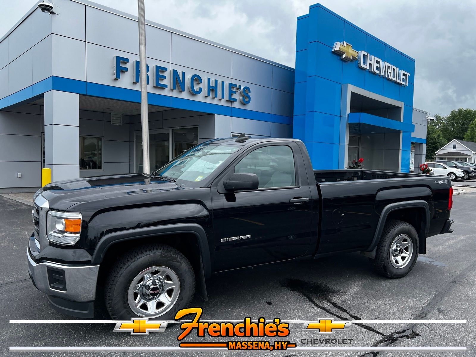 Onyx Black 2015 GMC Sierra 1500 Pickup Truck Four-Wheel Drive 6-Speed Automatic Overdrive