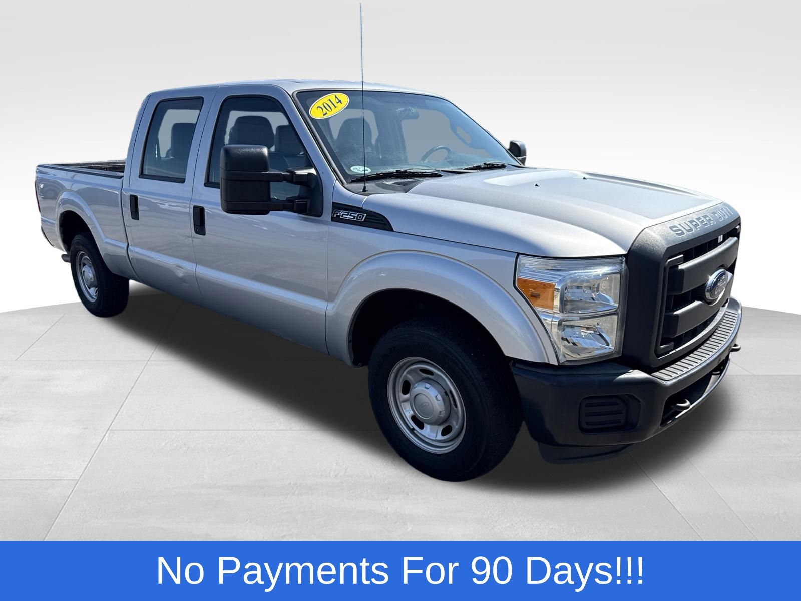 Ingot Silver 2014 Ford F-250 Super Duty Pickup Truck Four-Wheel Drive 6-Speed Automatic