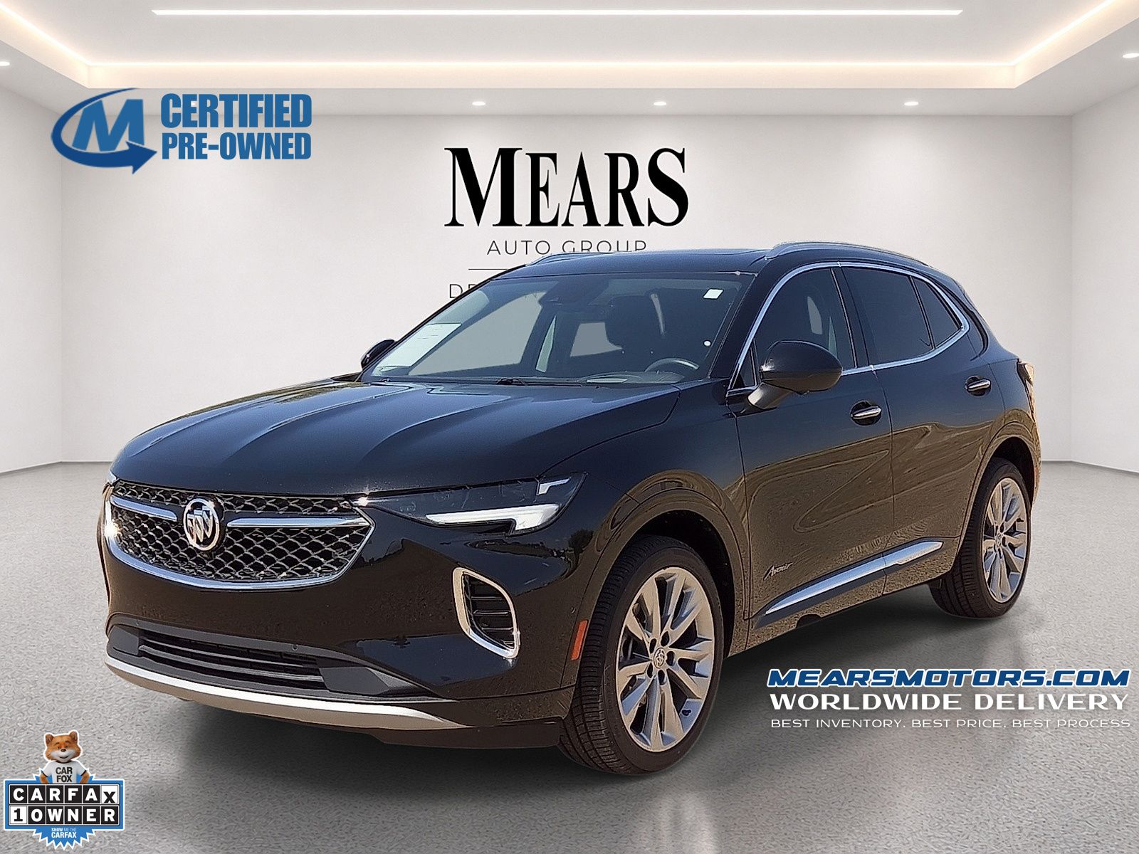 Black (Ebony Twilight Metallic) 2023 Buick Envision SUV / Crossover All-Wheel Drive 9-Speed Automatic