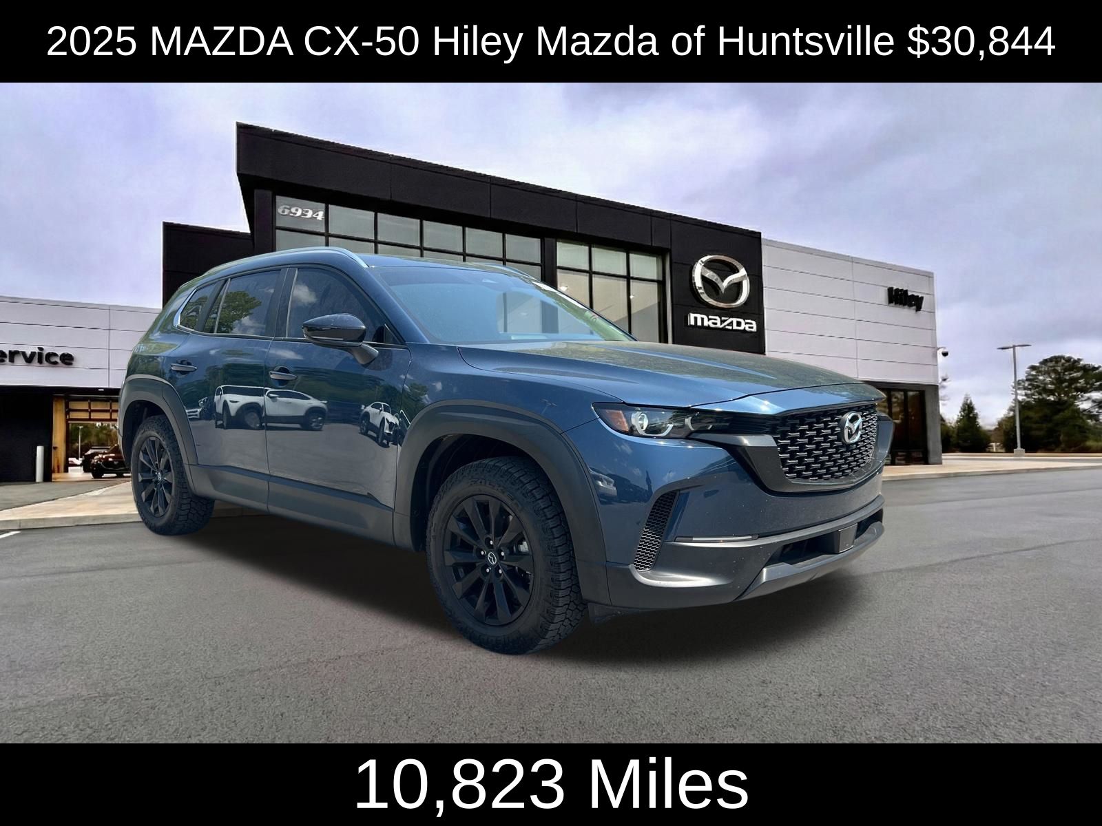 Ingot Blue Metallic 2025 Mazda CX-50 2.5 S Premium AWD SUV / Crossover All-Wheel Drive 6-Speed Automatic