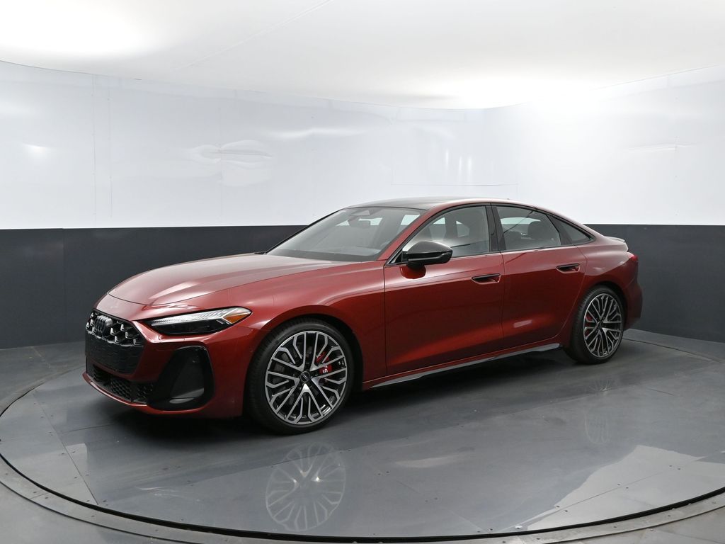 Red 2025 Audi S5 3.0T quattro Premium Plus Sedan All-Wheel Drive 7-Speed Automatic